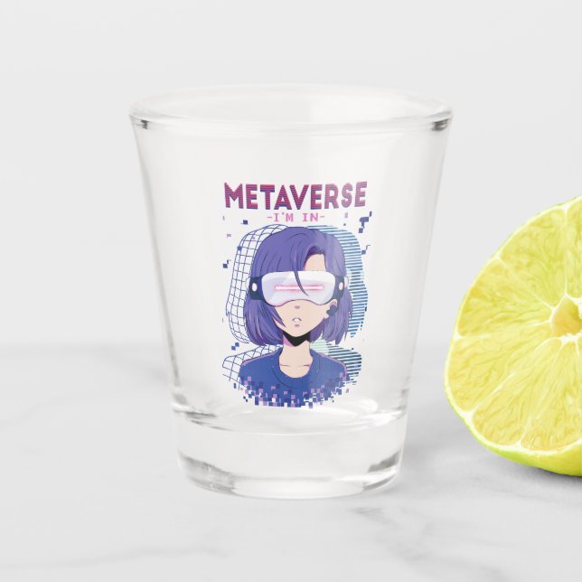 A Shot Fille d'anime lunettes de réalité virtuelle Verre  (Devant)