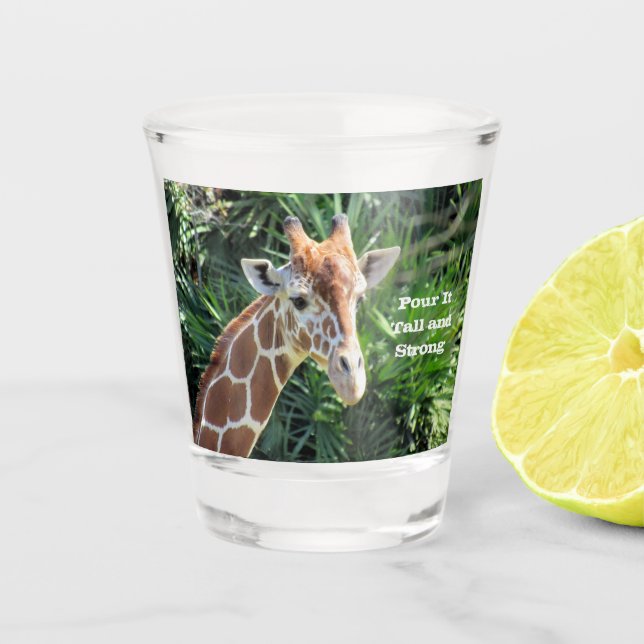 A Shot Giraffe - Versez-le grand et fort - Verre de tir (Devant)