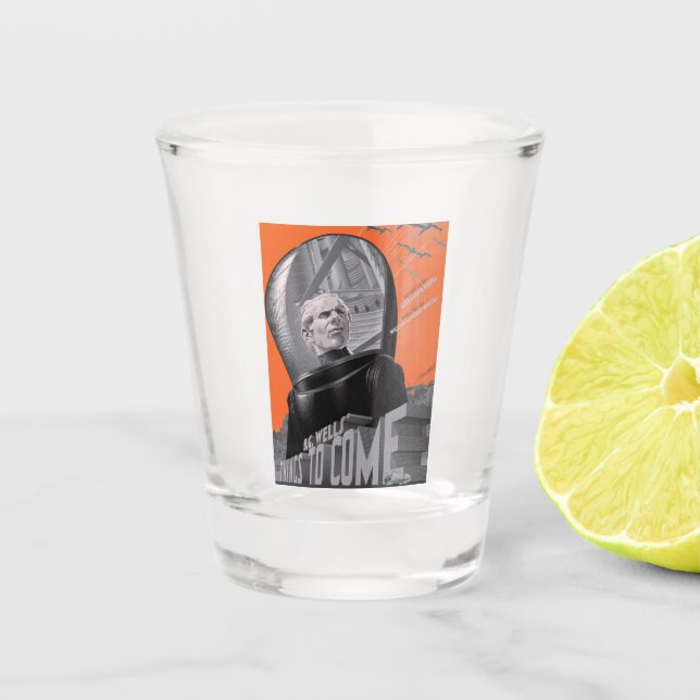 A Shot H.G. sort des choses sous verre (Devant)
