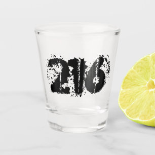 A Shot Indicatif régional 216 (Cleveland) Verre de tir