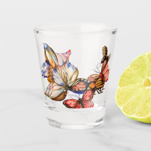 A Shot Insectes dansants Verre de tir
