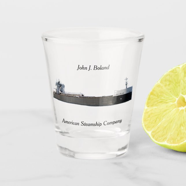 A Shot John J. Boland en verre abattu (Devant)