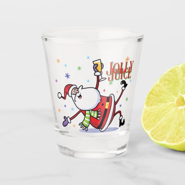 A Shot "Jolly Juice" Verre de Noël (Devant)
