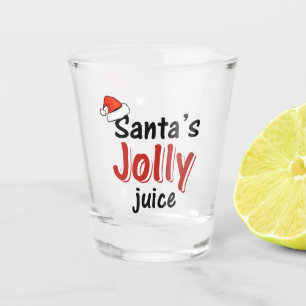 A Shot Jus de gelée de Père Noël Verre de Noël