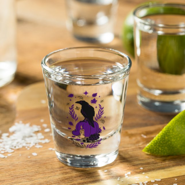 A Shot Le Corbeau de l'automne - Verre gothique de récolt (Créateur téléchargé)