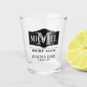 A SHOT LE MEILLEUR HOMME PERSONNALISÉ EN VERRE TISSÉ