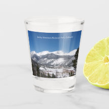 Le Parc national des Rocheuses en verre tourné