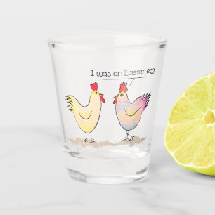 A Shot Le poulet amusant était un verre de Pâques
