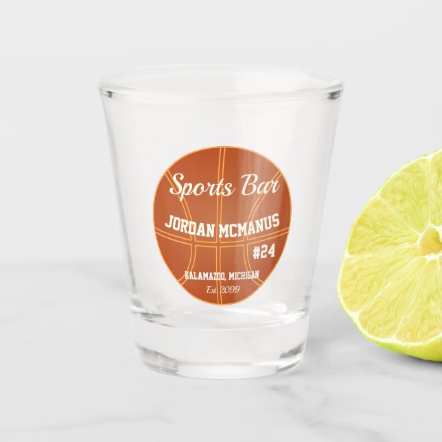 A Shot Lecteur de basket-ball Verre de tir (Devant)