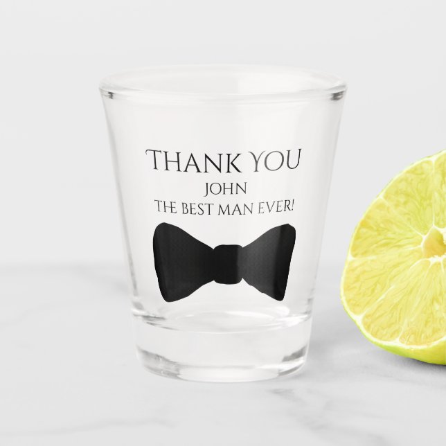 A Shot Meilleur verre de Cravate de Bow (Devant)