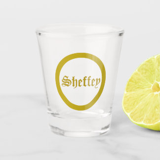 A Shot Monogramme Or Verre de tir