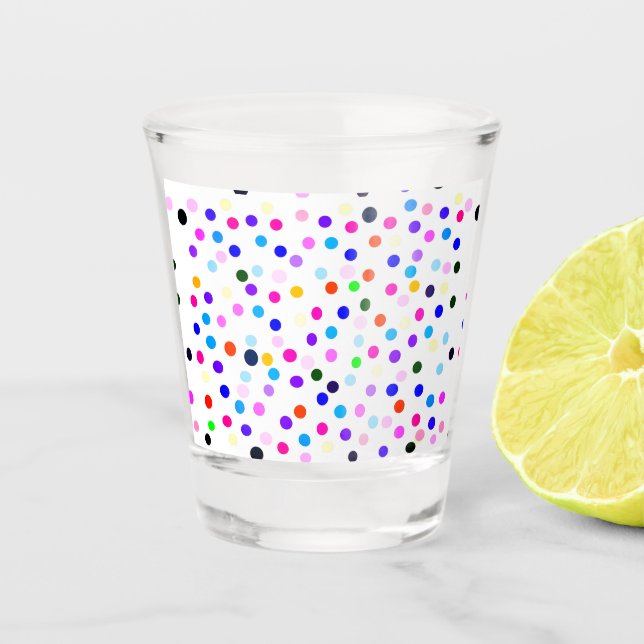 A Shot Multiple. Verre de prise de points (Devant)