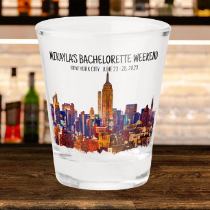 A Shot New York Bachelorette Weekend Verre de tir