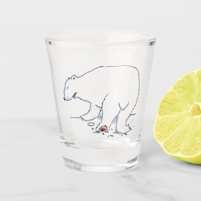 A Shot Ours polaire verre transparent (Devant)
