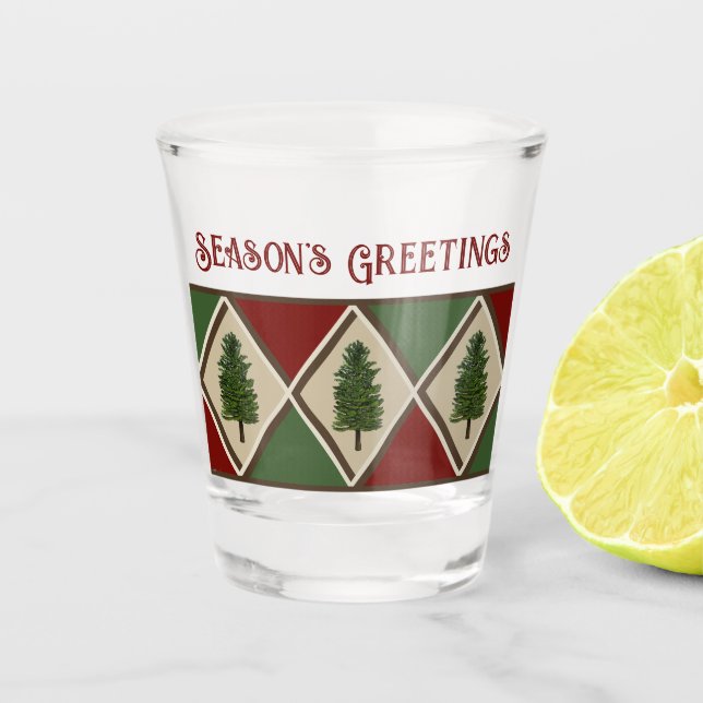 A Shot Pine Tree Verre (Devant)