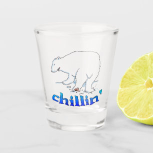 A Shot Polaire Ours Chill verre transparent