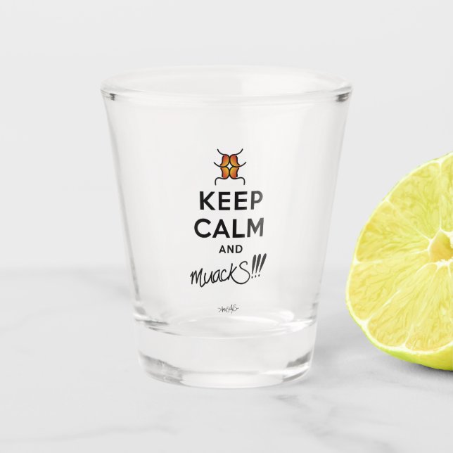 A Shot Restez calme et mouS ! ! ! Verre (Devant)