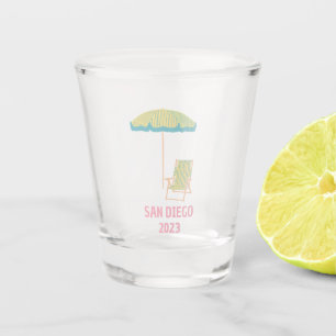 A Shot San Diego Bachelorette Verre de prise pour femme d