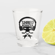 Shack Shack "Bullet Club Parody" Logo Verre de tir