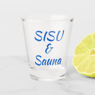 A Shot SISU & Sauna - Verre de tir finlandais (série de