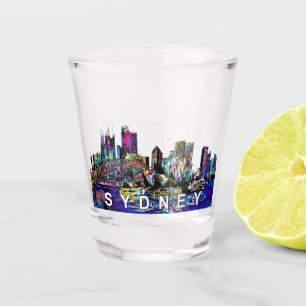 A Shot Sydney, Australie en verre de capture de graffiti