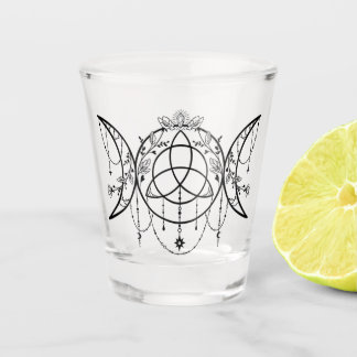 A Shot Triple déesse en verre