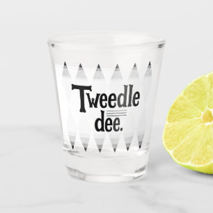 A Shot TWEEDLE DEE Jacquard diamant Verre de tir