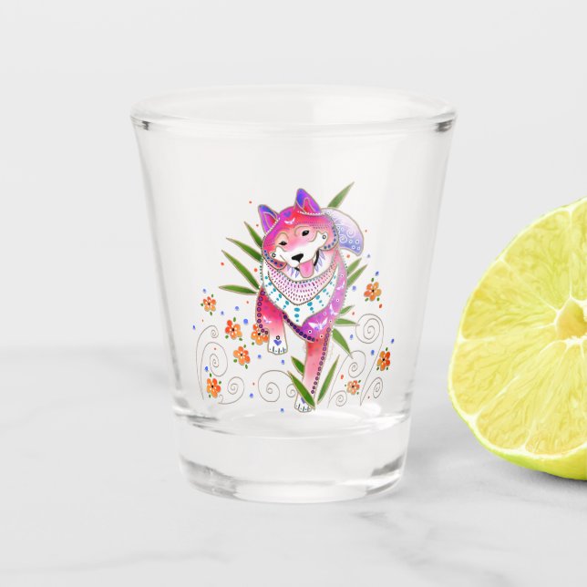 A Shot Verre à liqueur de BINDI SHIBA INU (Devant)
