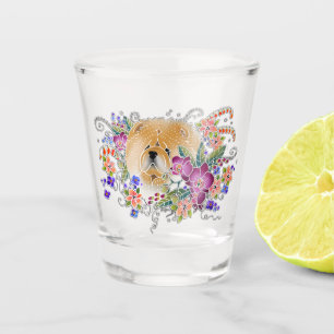 A Shot Verre à liqueur de bouffe de DANSE de JARDIN