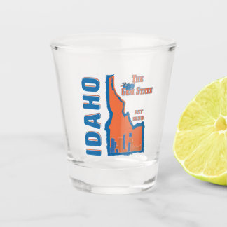 A Shot Verre à liqueur de l'Idaho