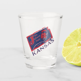A Shot Verre à liqueur du Kansas