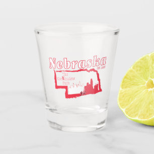 A Shot Verre à liqueur du Nébraska