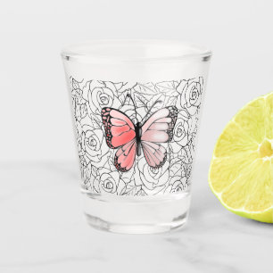 A Shot Verre à percussion papillon