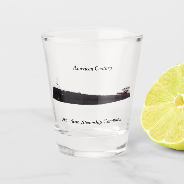 A Shot verre à photo American Century (Devant)