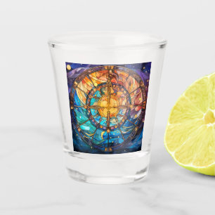 A Shot Verre à tube céleste
