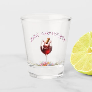 A Shot Verre à vin élégant pour mariage et fête