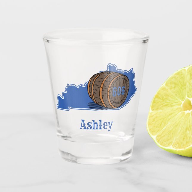 A Shot Verre bourbon du Kentucky (Devant)