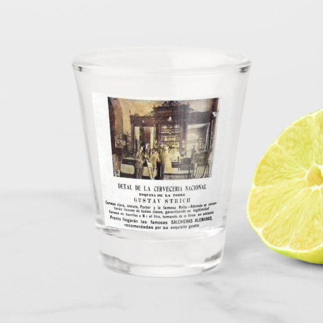 A Shot Verre / Caracas Venezuela de Antier (Devant)