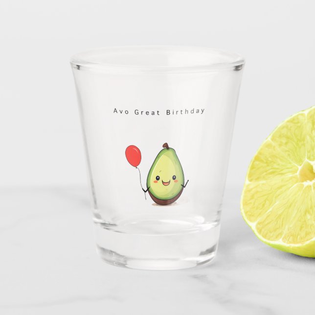 A Shot Verre d'anniversaire, anniversaire d'avocat mignon (Devant)
