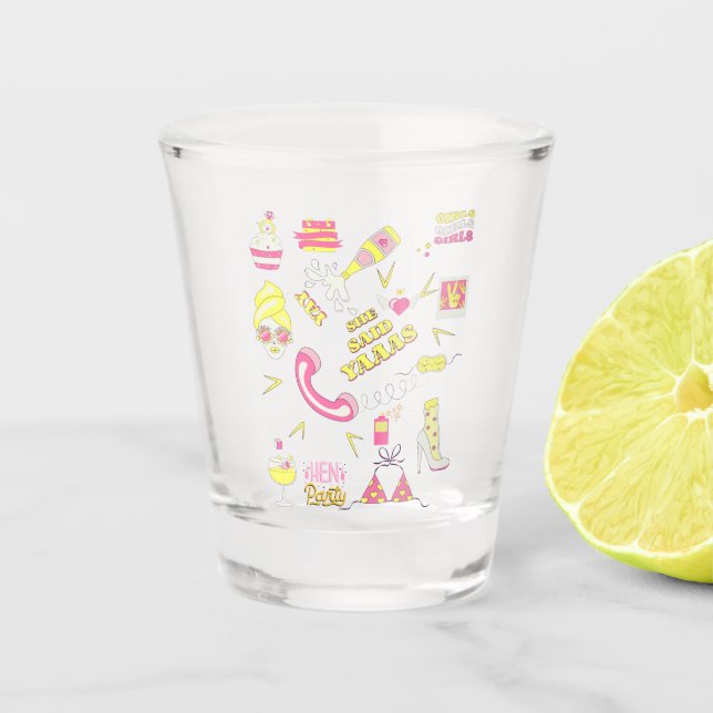 A Shot Verre de la Félicité Éméchée de Ride (Devant)