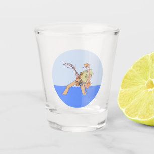 A Shot Verre de pêche