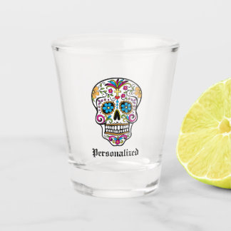A Shot Verre de prise de crâne de sucre personnalisé