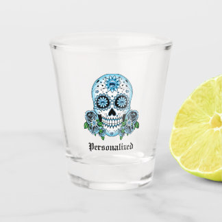 A Shot Verre de prise de crâne de sucre personnalisé