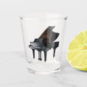 A Shot Verre de prise de piano