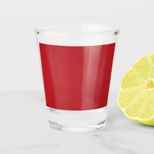 A Shot Verre de tir à effet de bruit rouge tomate - perso