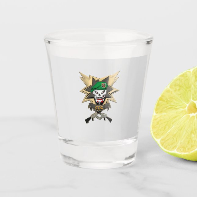 A Shot Verre de tir à la bombe MACV SOG CCC (Devant)