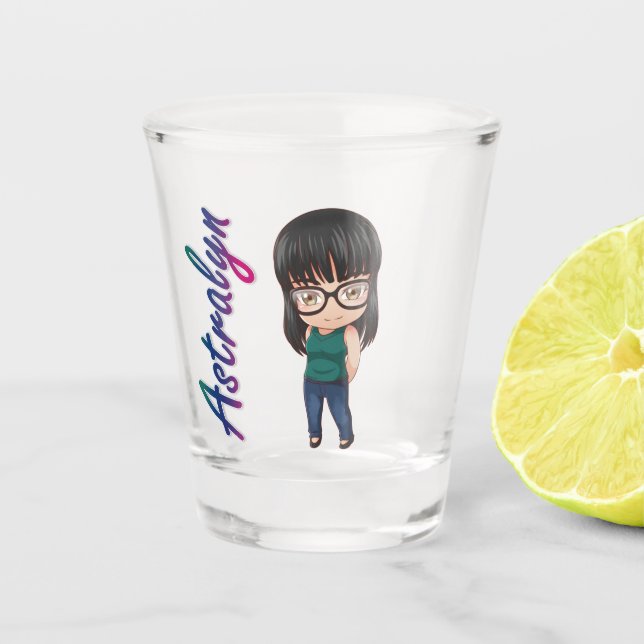 A Shot Verre de tir - Astralyn Chibi (Devant)