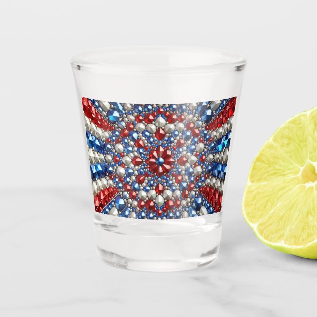 A Shot Verre de tir avec couleurs Pays-Bas (Devant)