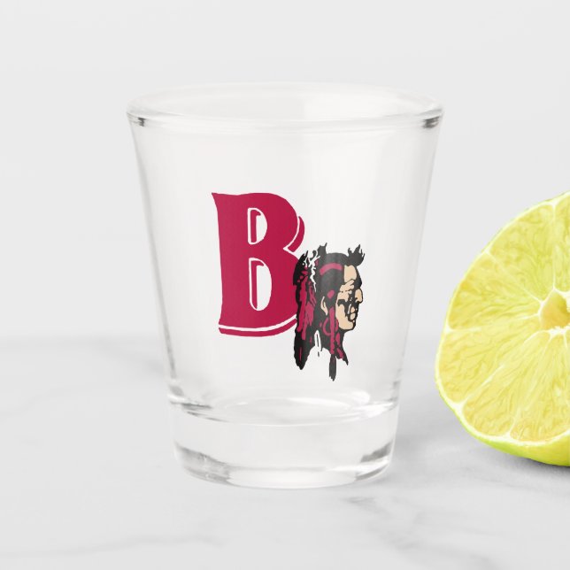 A Shot Verre de tir : Bethel Braves Verre de tir (Devant)