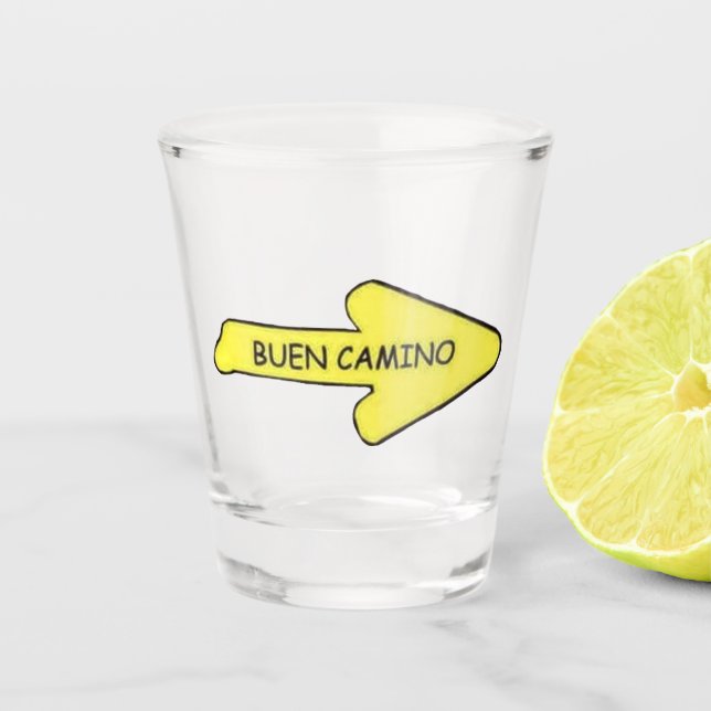 A Shot Verre de tir Buen Camino (Devant)